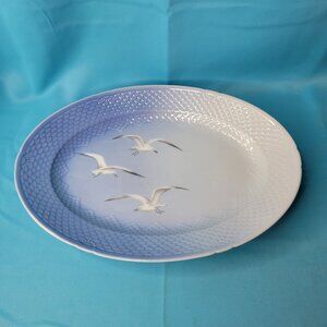 Bing & Grondahl Copenhagen Porcelain Seagull Large Platter 15"